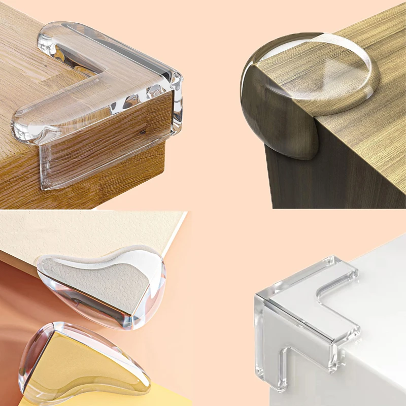 Furniture Hardware Manufacturer - 10 قطع من واقيات الزوايا الشفافة