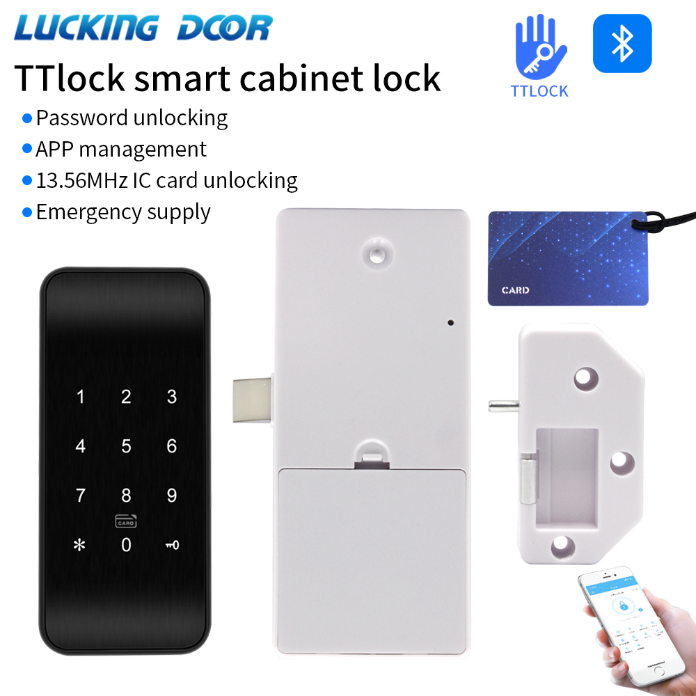 TTLOCK 13.56Mhz بصمة قفل للدرج - مراجعة Furniture Hardware Manufacturer وسعره